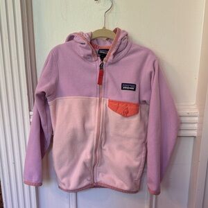 Patagonia Pink Fleece Hoodie